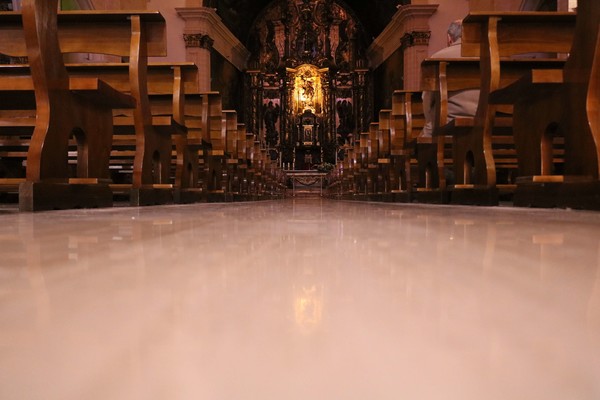 Floor of a Church